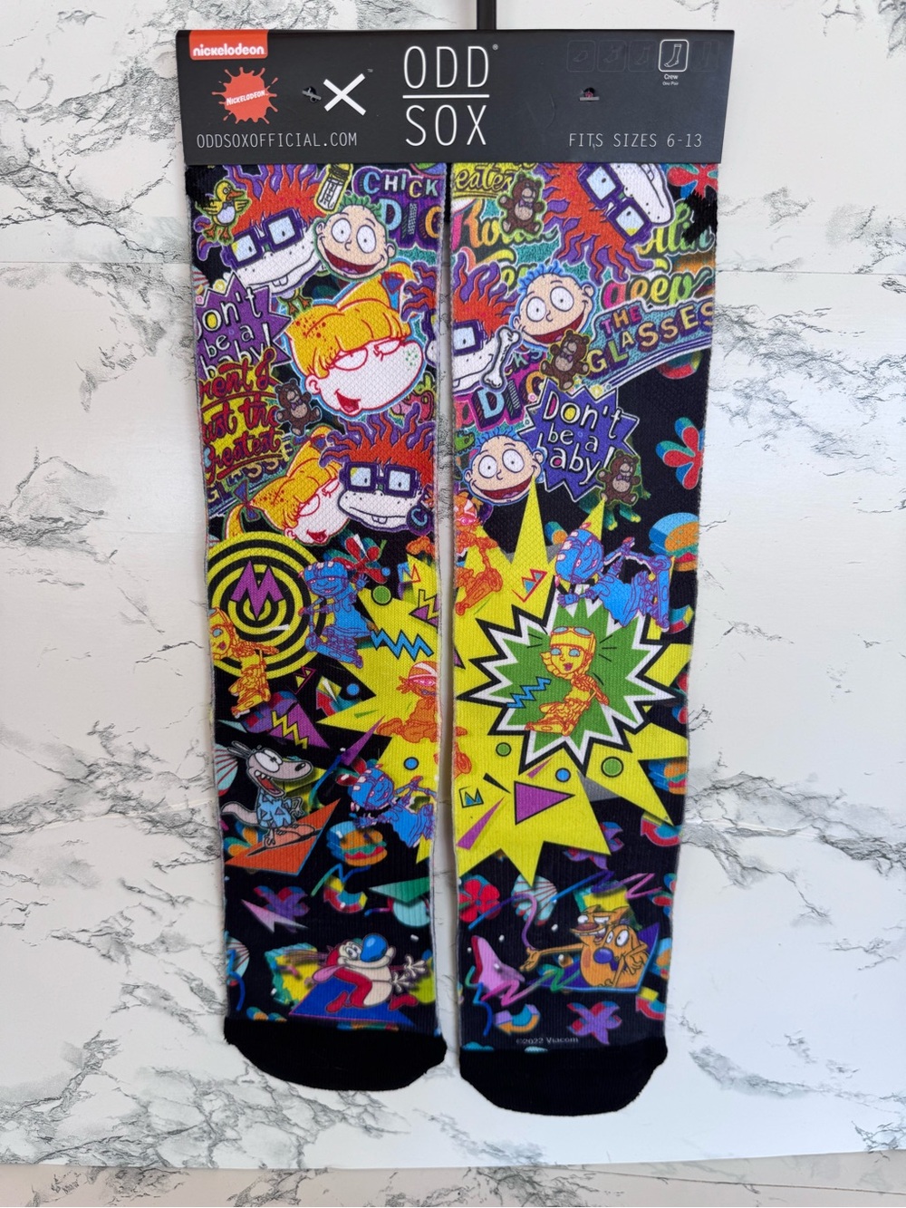 Odd Sox Nickelodeon Retro Socks